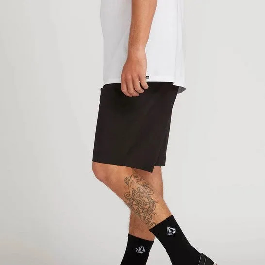 Men's  Volcom | Stone Lite Hybrid Shorts  | Black