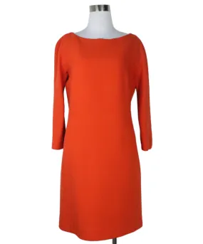 Michael Kors Orange Wool Dress sz 8