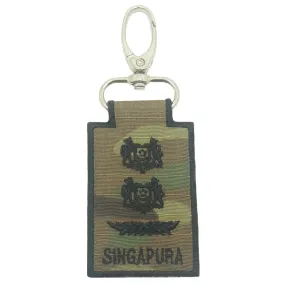 MINI SAF RANK KEYCHAIN - SLTC (MULTICAM)