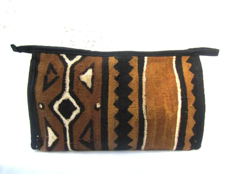 Mud Cloth Toiletry Bag 1