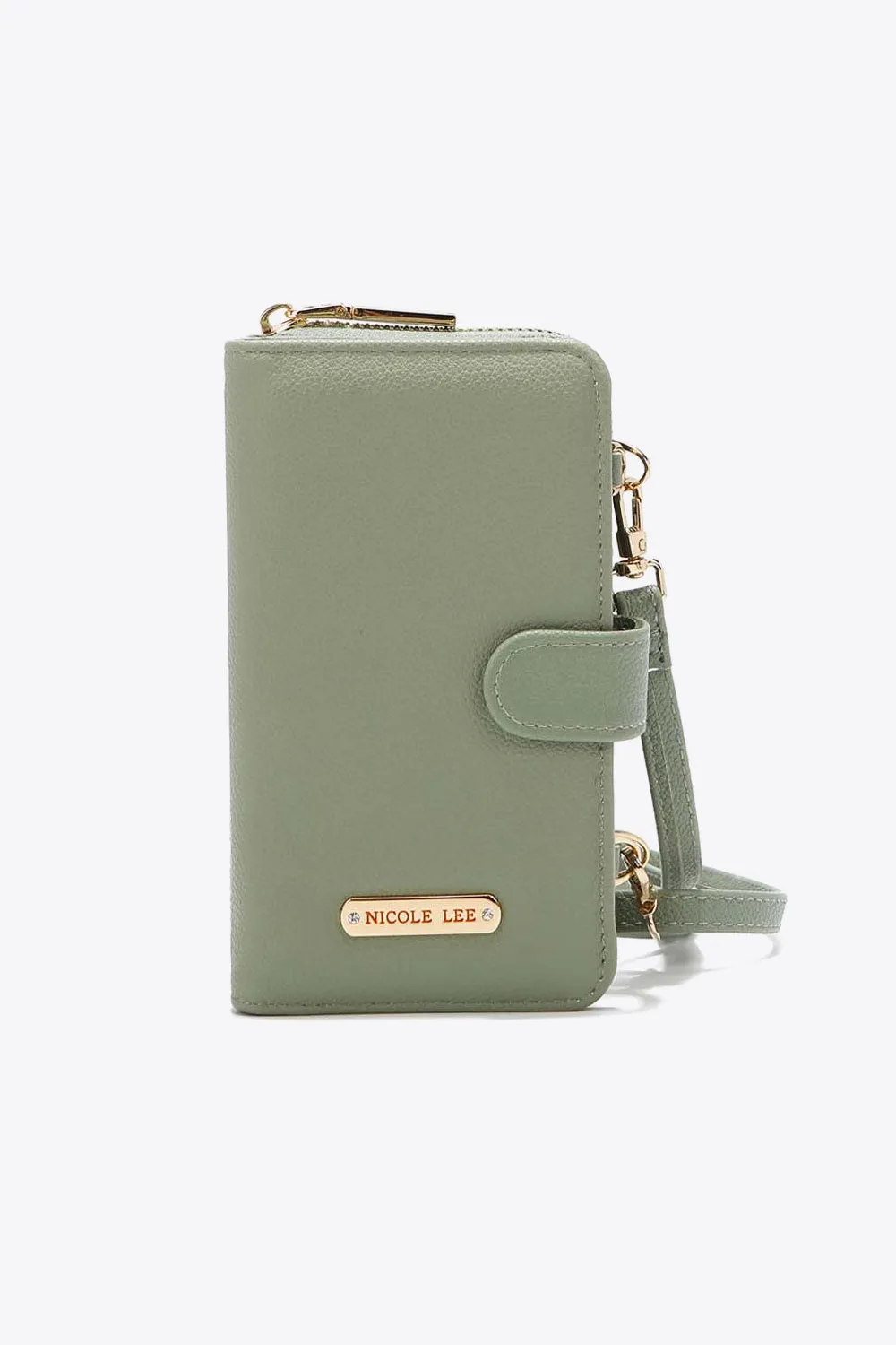 Nicole Lee USA Two-Piece Crossbody Phone Case Wallet