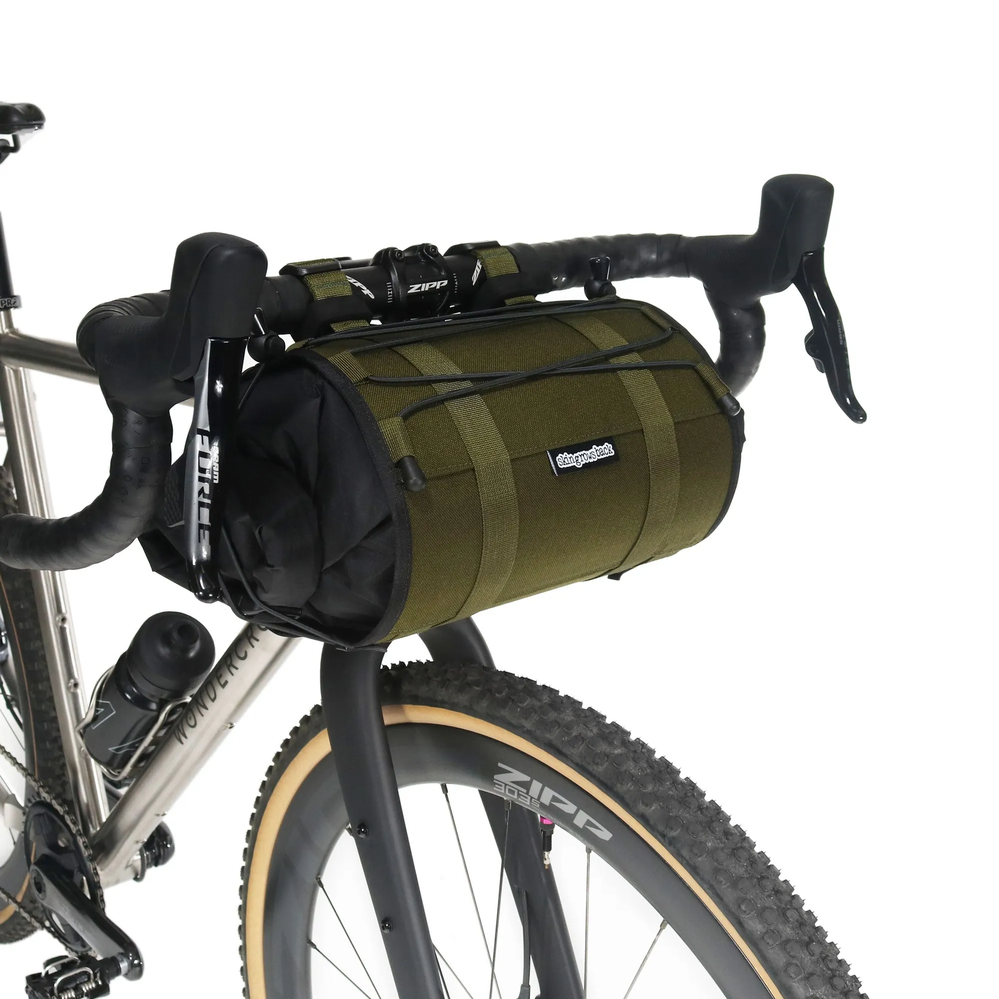 OVERNIGHTER Handlebar Bag 11 Litre Olive - wholesale