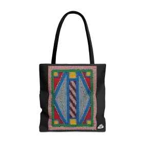 Plateau Beaded Pouch Tote Bag