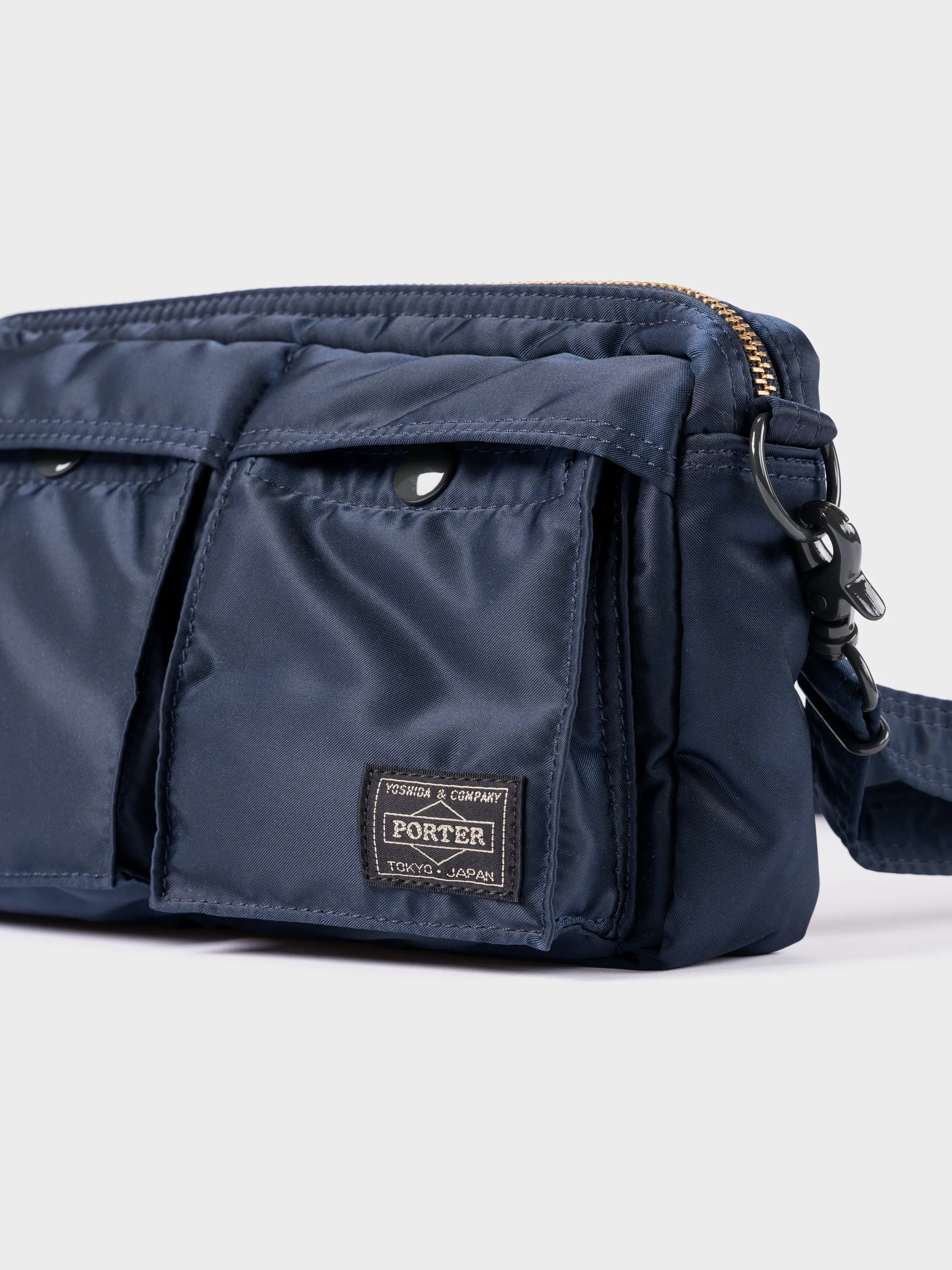 Porter-Yoshida & Co Tanker Shoulder Bag - Iron Blue