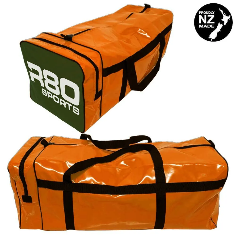 R80 Club Kit Colours Gear Bag Orange with End Pocket