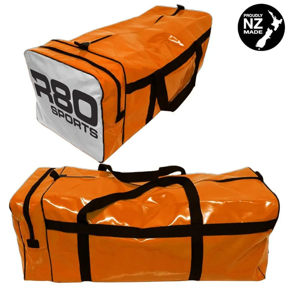 R80 Club Kit Colours Gear Bag Orange with End Pocket