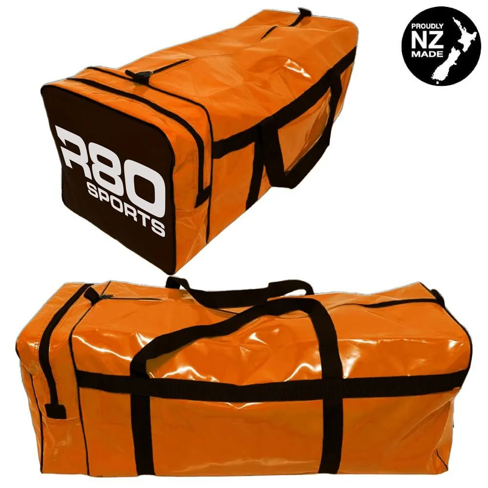 R80 Club Kit Colours Gear Bag Orange with End Pocket