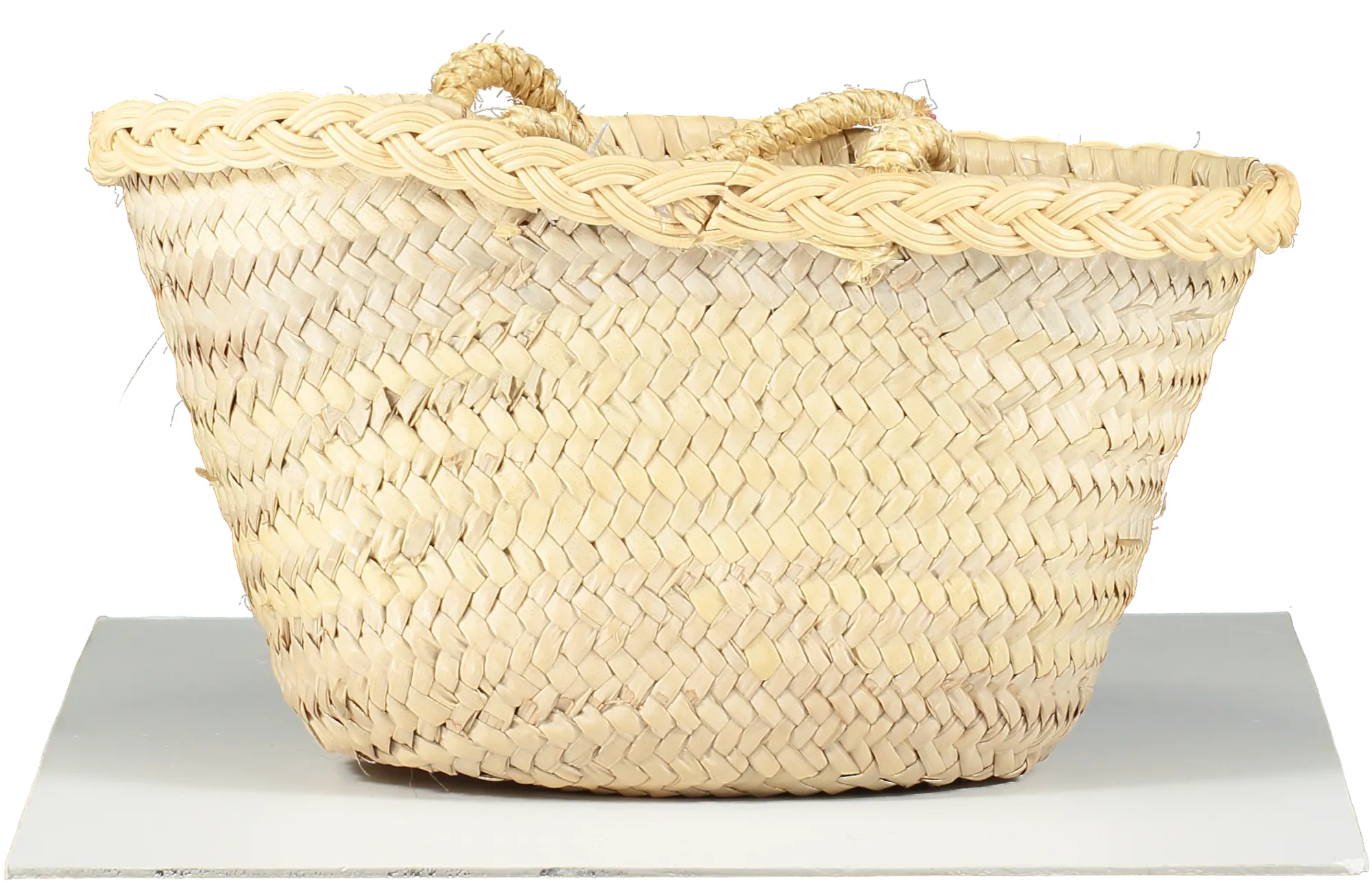 rebecca de ravenel Beige She Sells Sea Shells Basket Bag