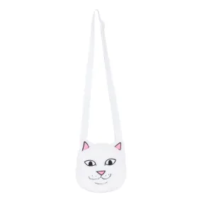 RIPNDIP LORD NERMAL SHERPA CROSSBODY BAG-WHITE