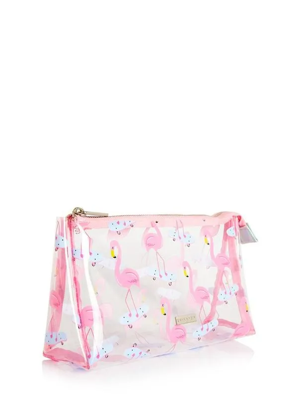 SKATER FLAMINGO WASH BAG