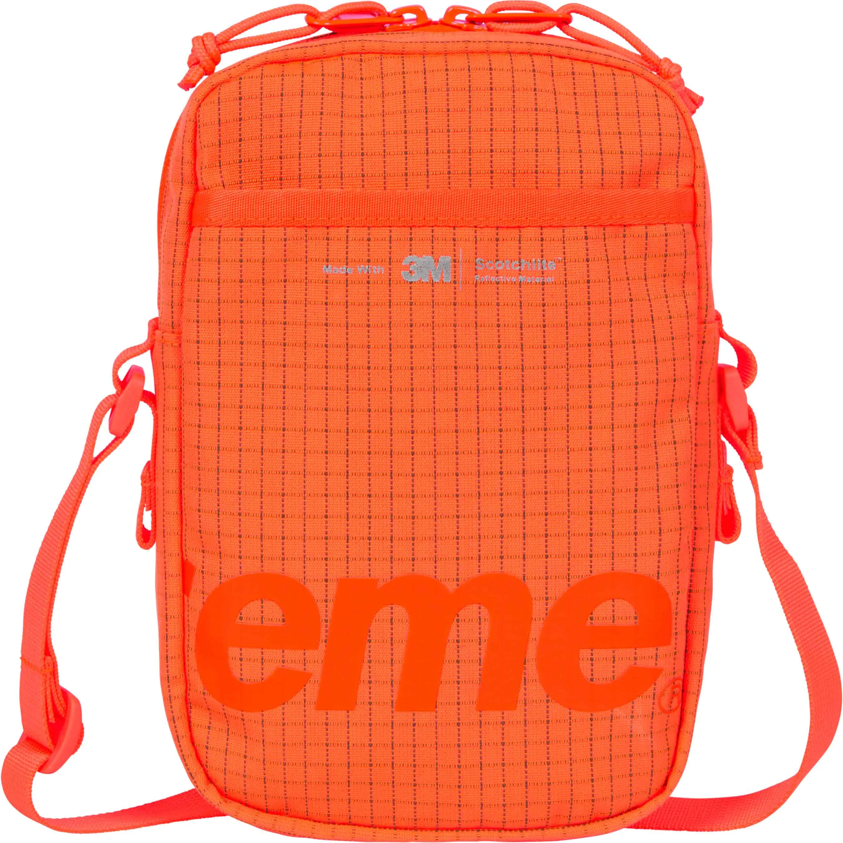 Supreme Reflective Shoulder Bag Orange