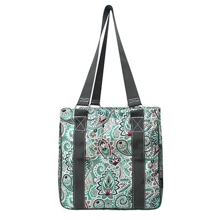 Swirls In Aqua NGIL Mini Utility Bag