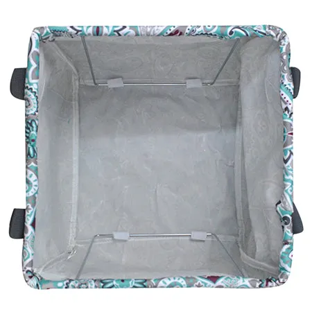 Swirls In Aqua NGIL Mini Utility Bag