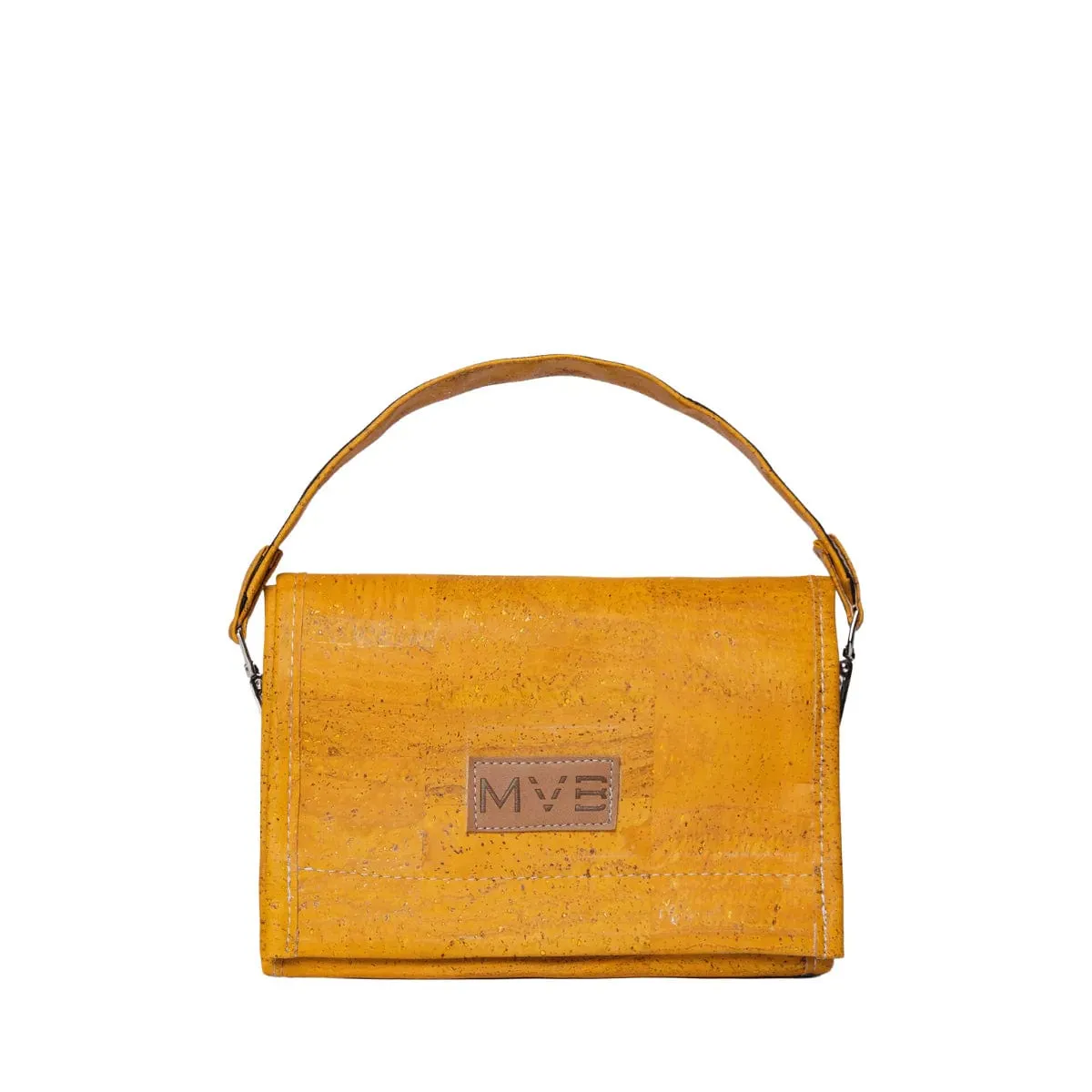 The Night Bag Cork Vegan Crossbody | Yellow