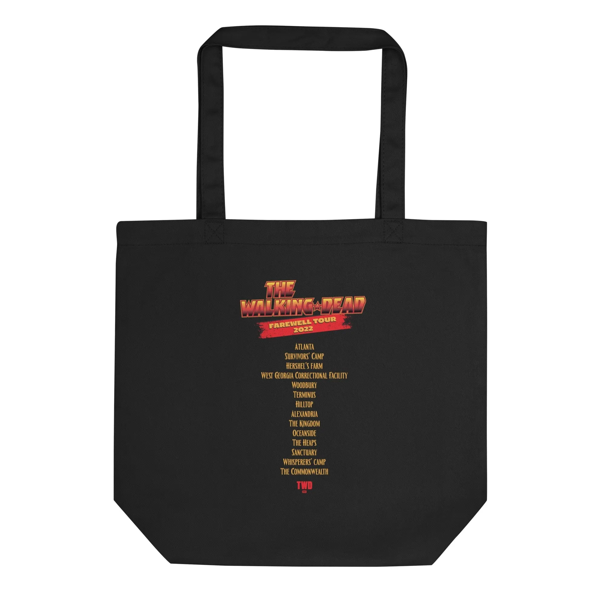 The Walking Dead Farewell Tour Band Eco Tote Bag