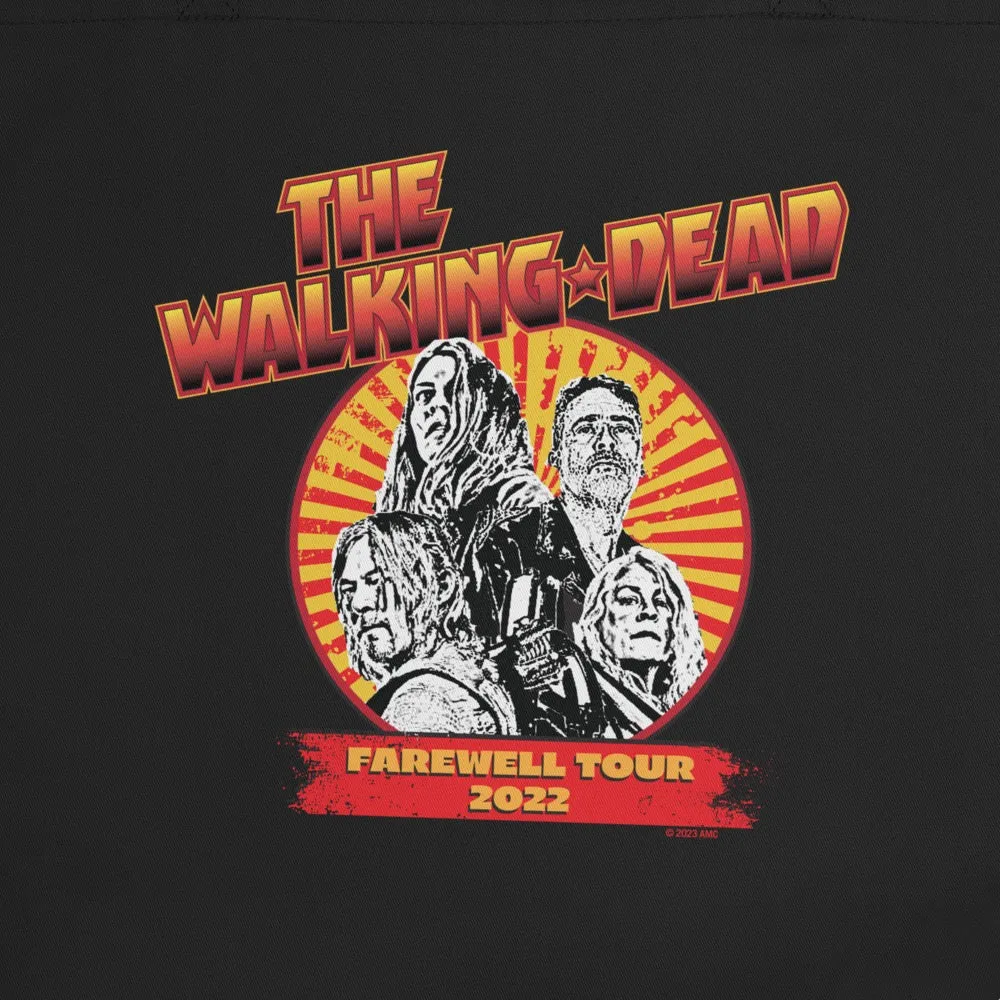 The Walking Dead Farewell Tour Band Eco Tote Bag