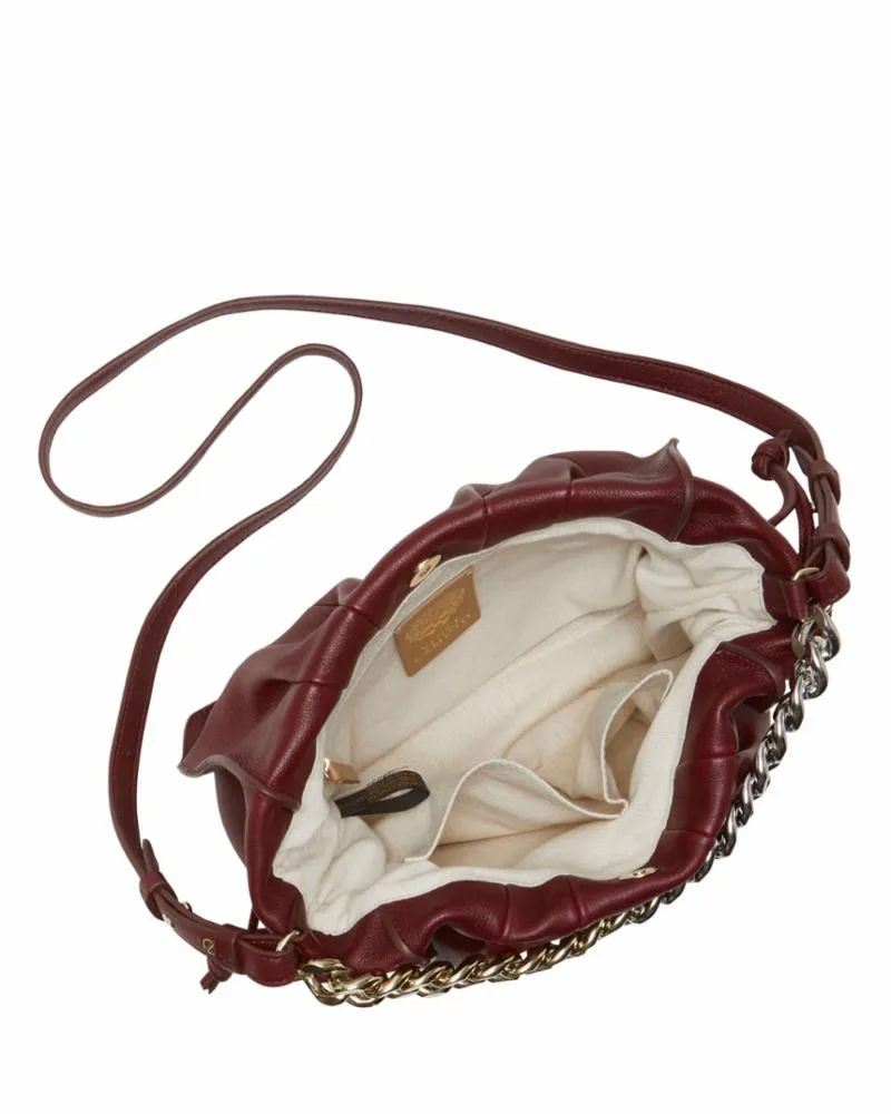 Vince Camuto Handbag YORQE CROSSBODY CRANBERRY/COW TELFS